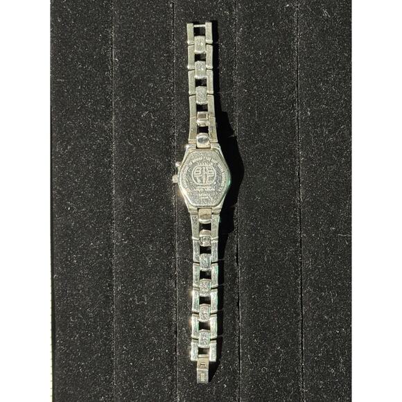Vintage Fossil Big Tic Watch Silver Tone Seconds Animation ES-9874 main image 5